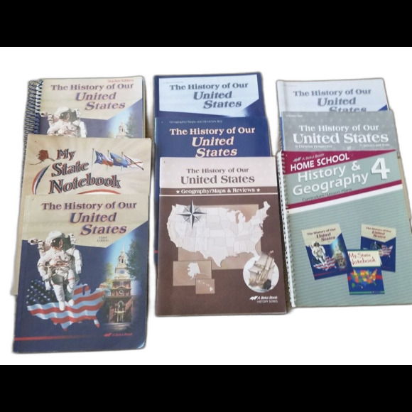 LAST CHANCE>>Abeka The History Of Our United States 4, Lot of 9 - Picture 1 of 14